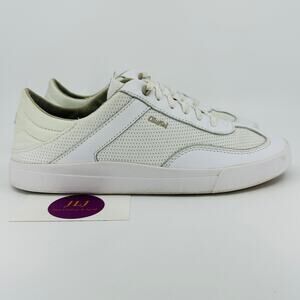 OluKai Women’s Kilea White Leather Classic Court Hands Free Sneakers Size 8.5